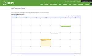 SCOPE Calendar launched 